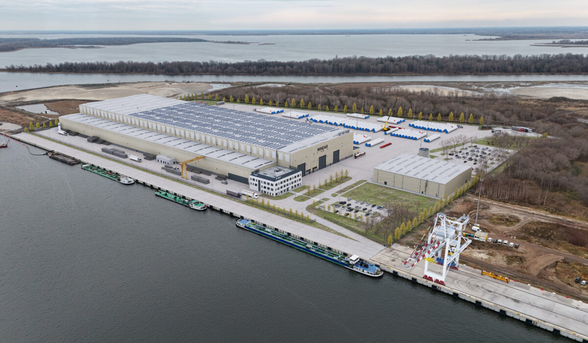 Wmurowanie kamienia węgielnego pod budowę fabryki Windar