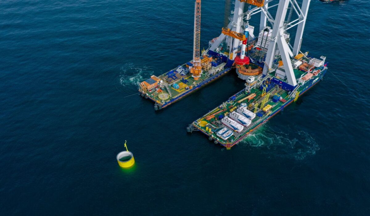 Zakończono ważny etap! Baltic Power zainstalował 78 fundamentów, czysty prąd jeszcze w tym roku.